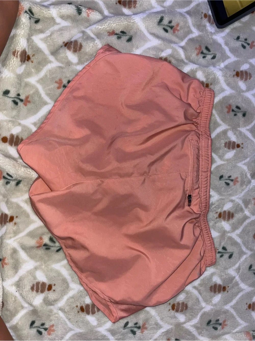 Nike Coral Pink Athletic Running Shorts